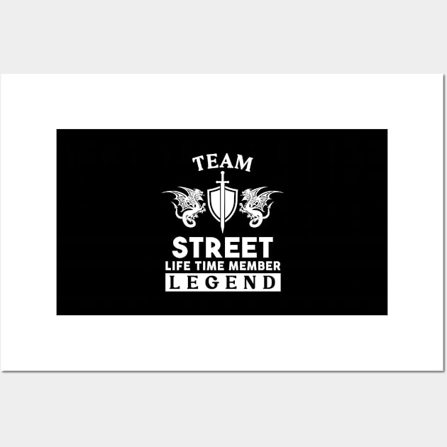 Street Name T Shirt - Street Life Time Member Legend Gift Item Tee Wall Art by unendurableslemp118